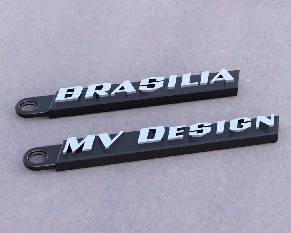 MV Design / VW Brasilia Keychains