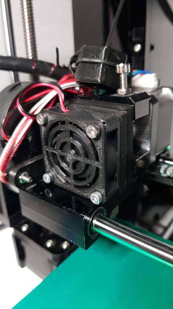 Anet A6 easy extruder access 4x1,5mm magnets