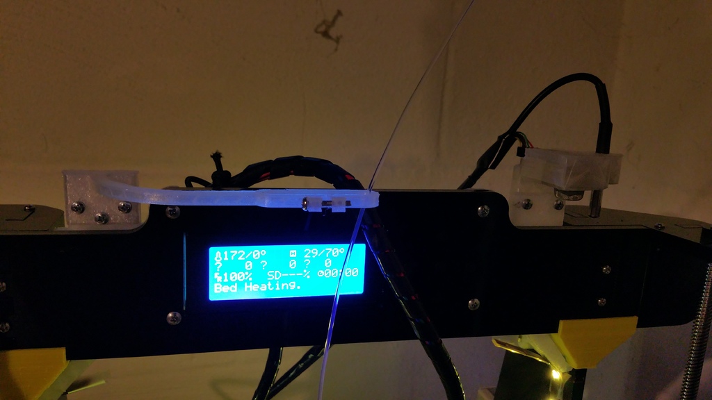 Anet A8 Brackets to Reduce X-Axis Motion with accessory mounts