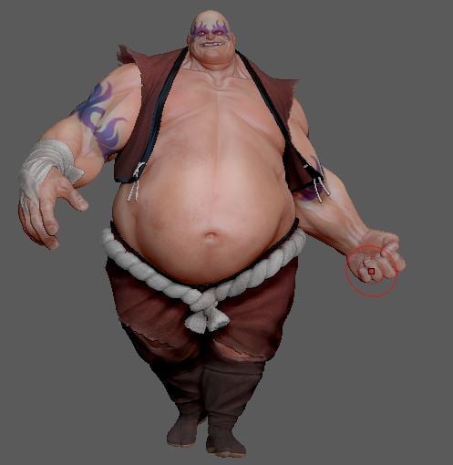 Fat Muscle Man