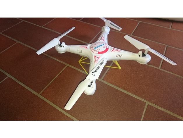 Landing skids for Drone X5SW-1