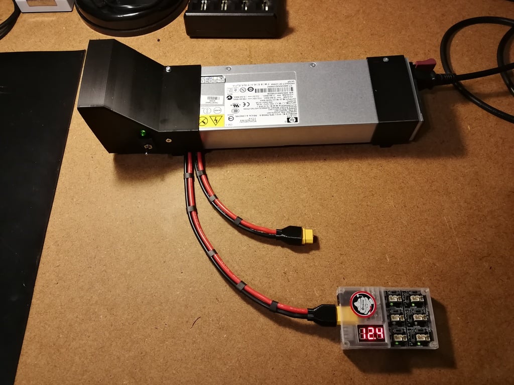 HP DPS-700 GB PSU - 700w - 80mm fan and wire mod 12AWG