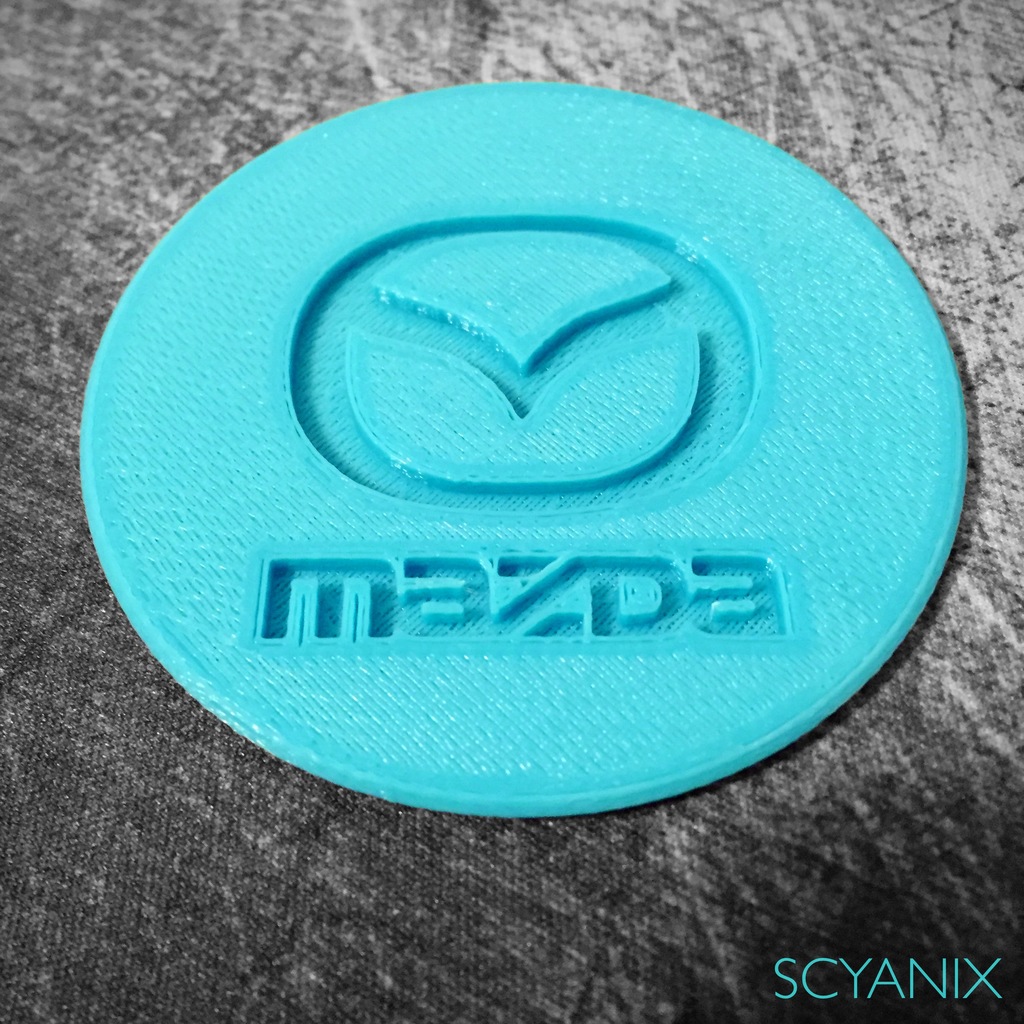 Mazda Cup Holder Insert / Coaster