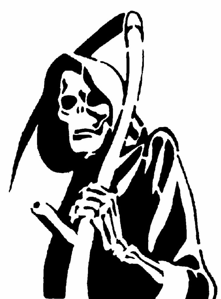 Reaper stencil