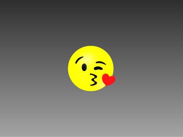 Kissy Face Emoji