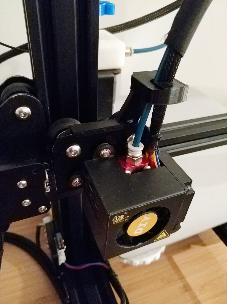 CR-10 hotend cable holder