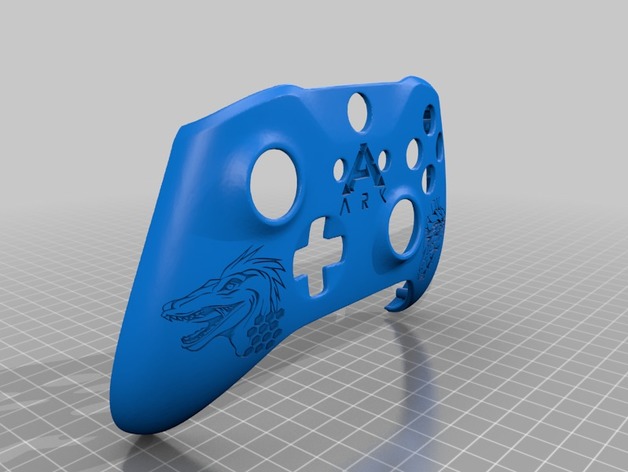 Xbox One S Custom Controller Shell Ark Survival Evolved Edition By Mmjames Thingiverse