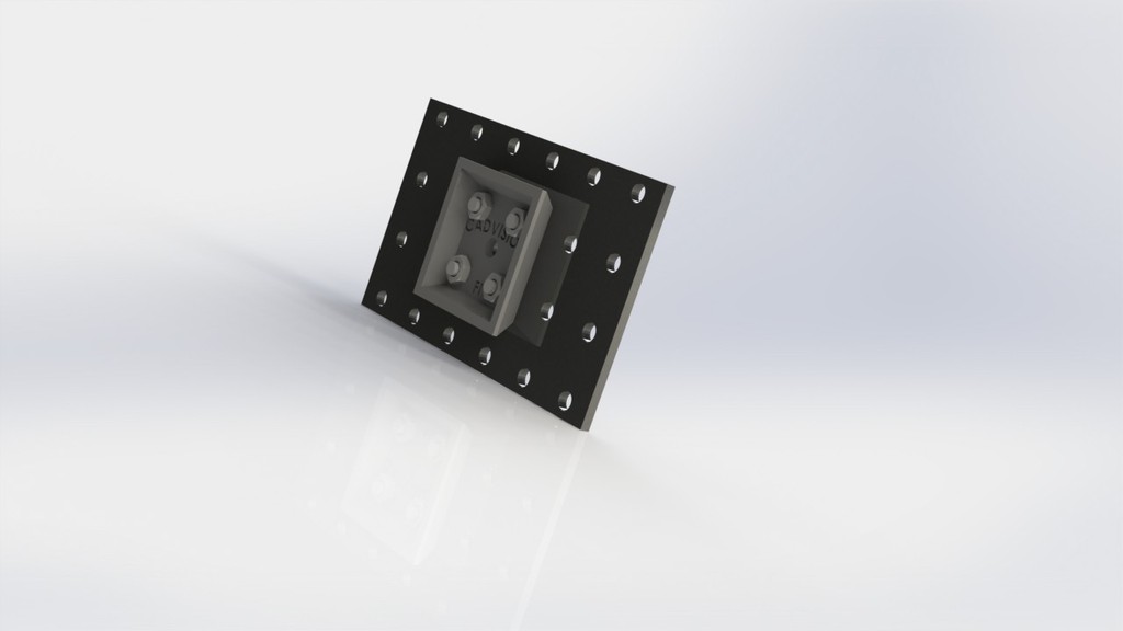 General mounting plate for tripod with quick connect