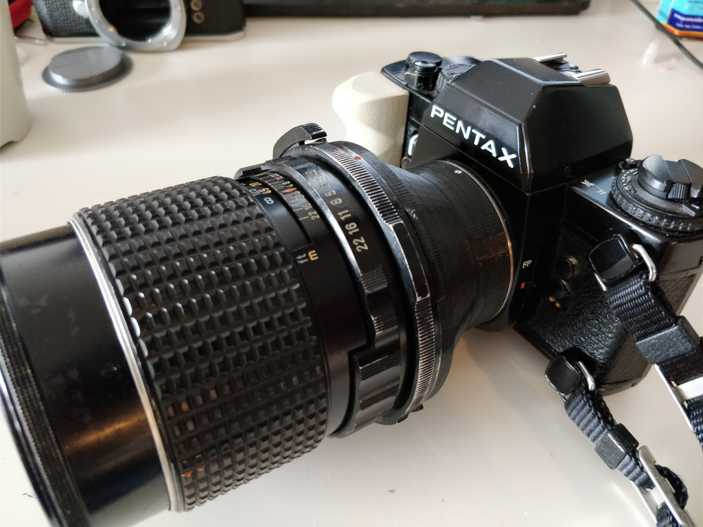Pentax 6x7 K mount adaptor