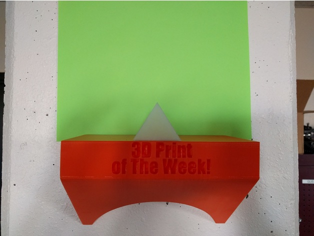 3D Print of The Week! Tetrahedron