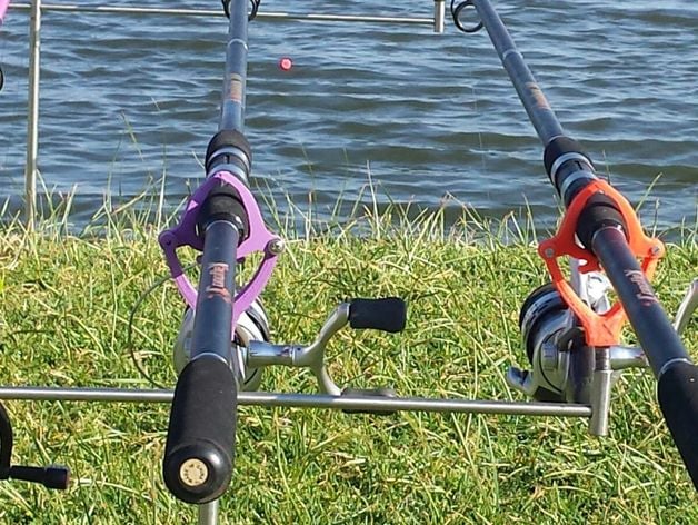 Fishing rod butt clamp