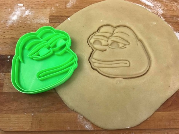Pepe The Frog Cookie Cutter