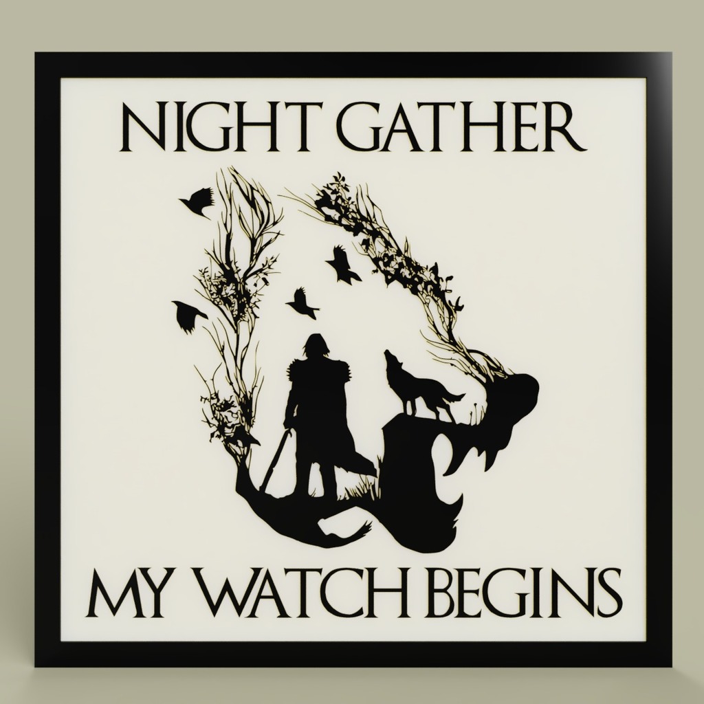 Game of Throne - Jon Snow - Night Gather