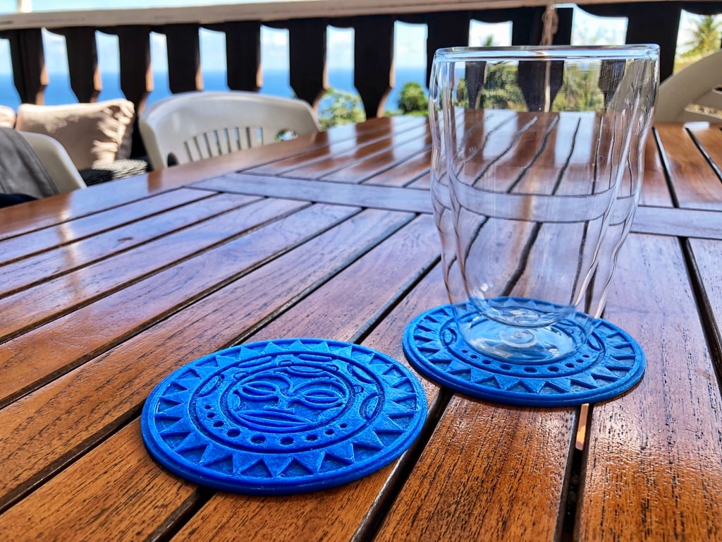 Dessous de verre Maori // Maori coaster