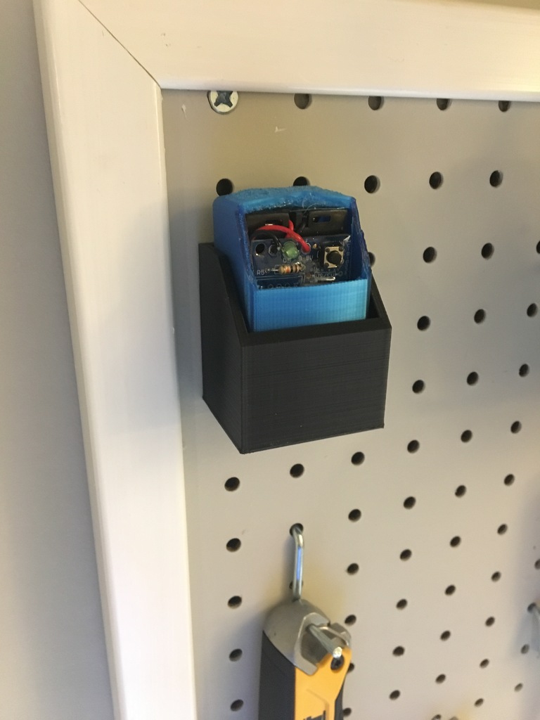 TV-B Gone Pegboard Container