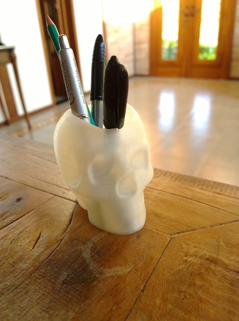 Skull Pen Holder