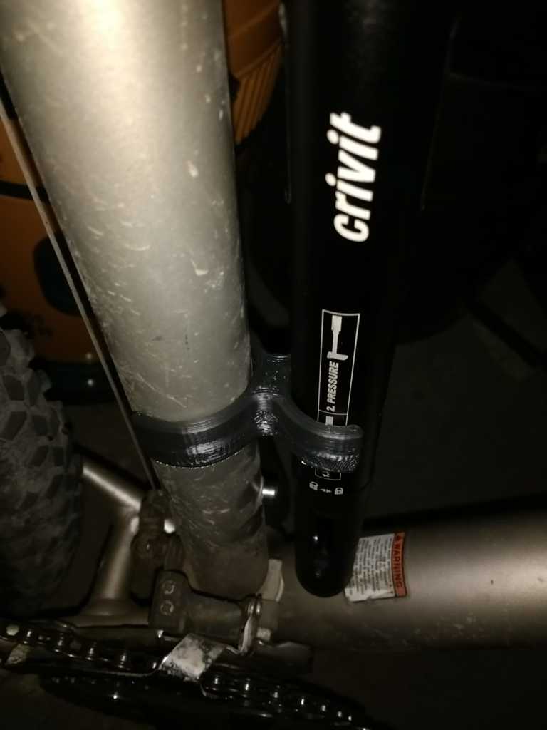 bicycle air pump holder