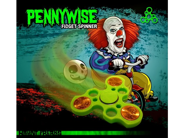Pennywise Fidget Spinner