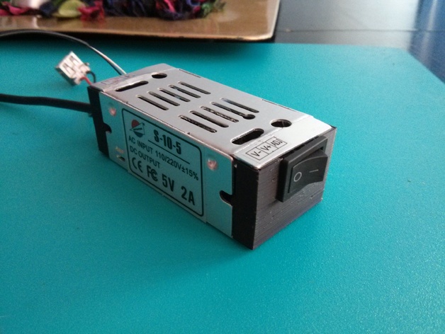 5v 2A power source cover with switch