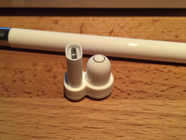 Apple Pencil Cap&Adapter holder