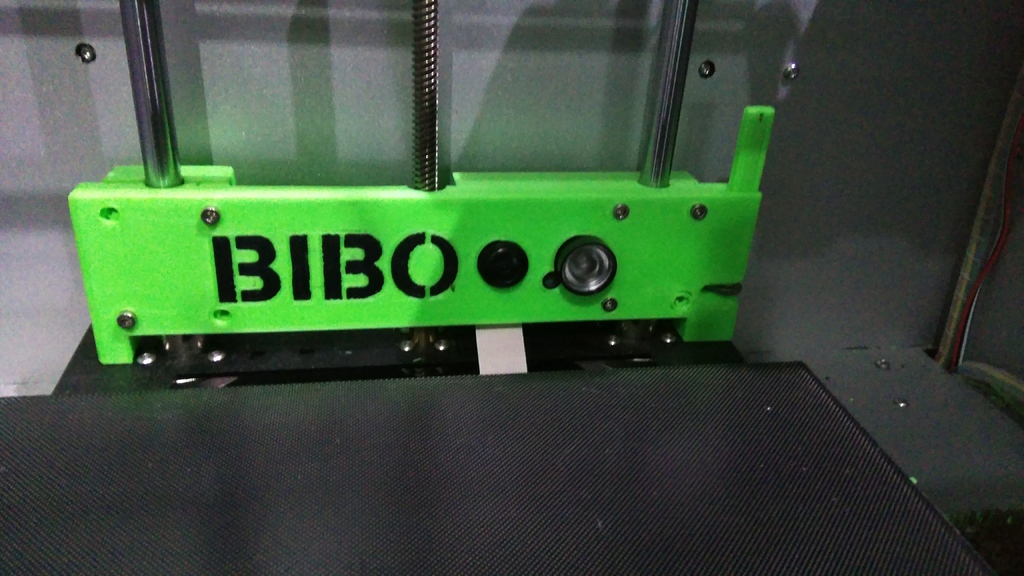 BIBO Pi Camera Mount with Adjustable Z Stop