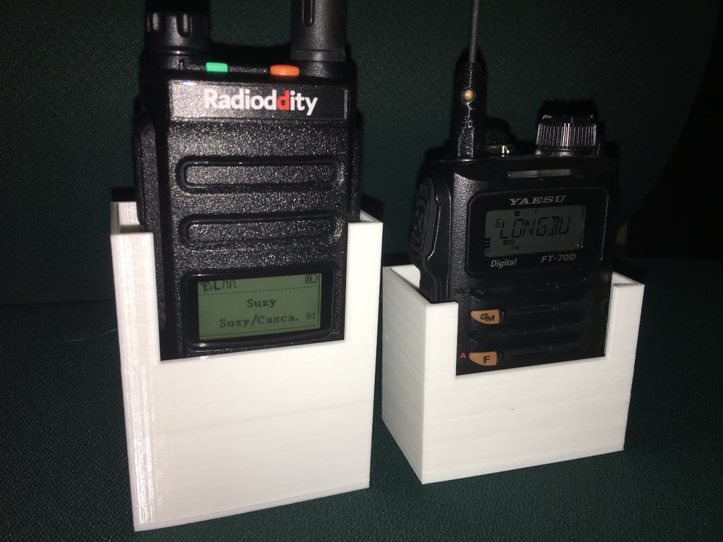 Yaesu FT-70D and Radioddity GD-77 holders