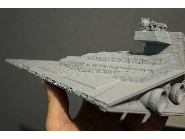 star destroyer bridge 3d model