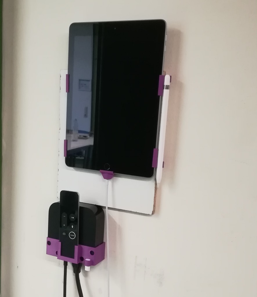 iPad wall mount / charging station