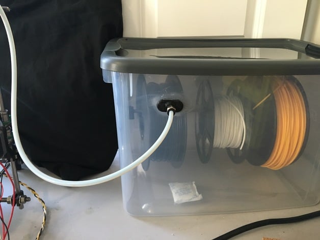 Airtight Dry Box for 3D Printer Filament - Parts