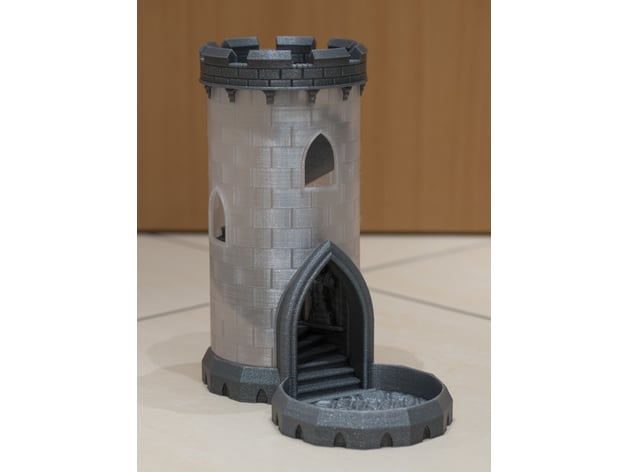 Another Dice Tower Shell Bottle Substitute