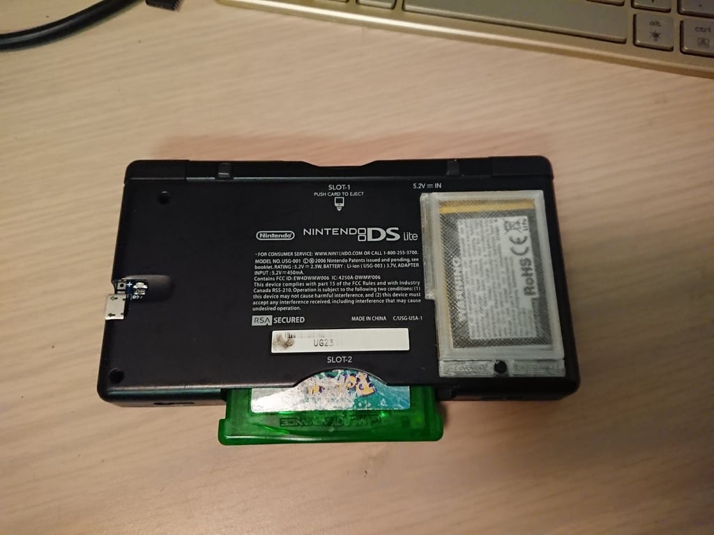 DS Lite Extended Capacity Battery Cover