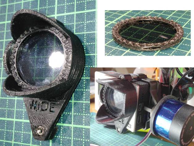 GoPro Lens Hood for TAROT T-2D gimbal
