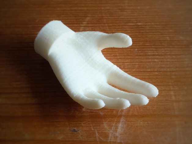 Hand on a Base - Sculpted Blender Model