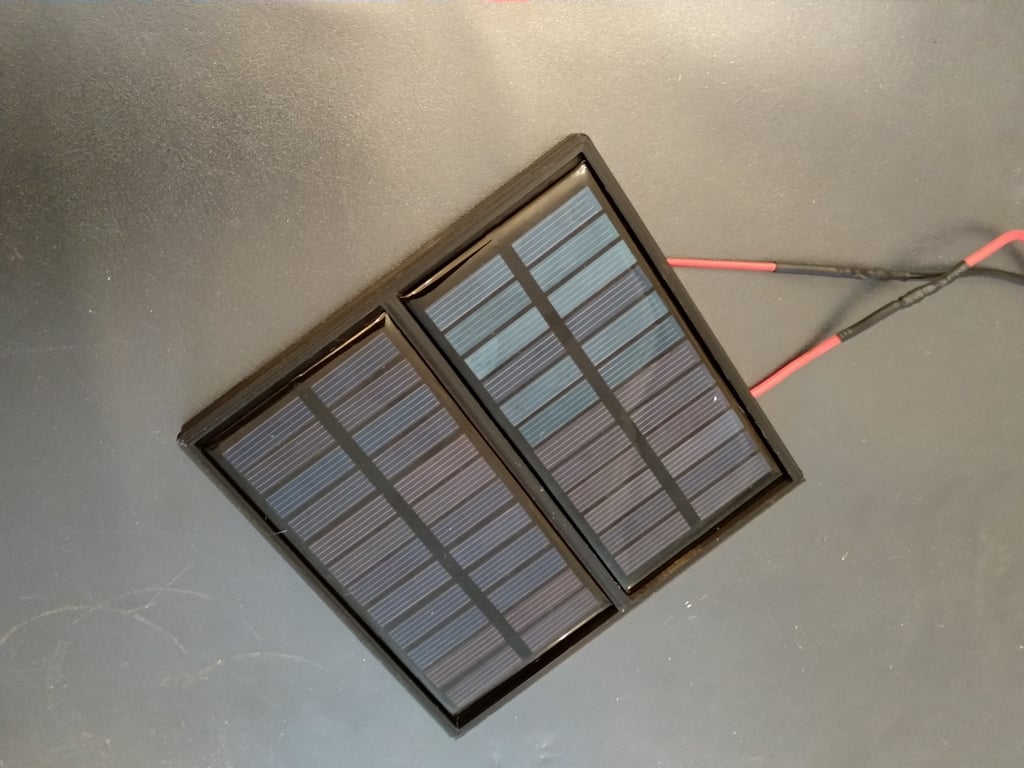 Dual Solar Panel (110x60) Frame