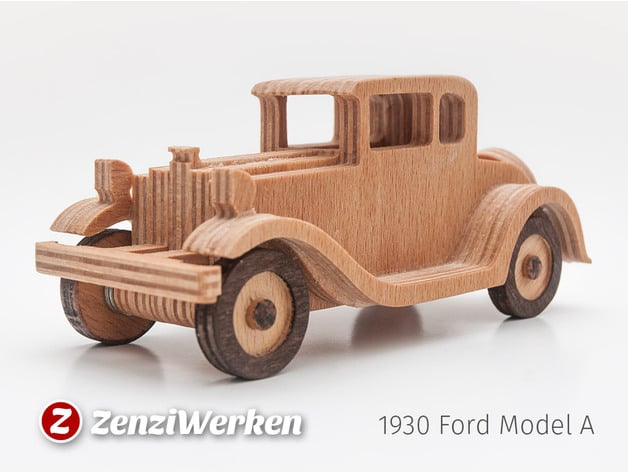 1930 Ford Modell A  simplified cnc/laser