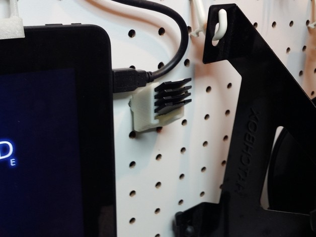 Pegboard Mounted SD Holder