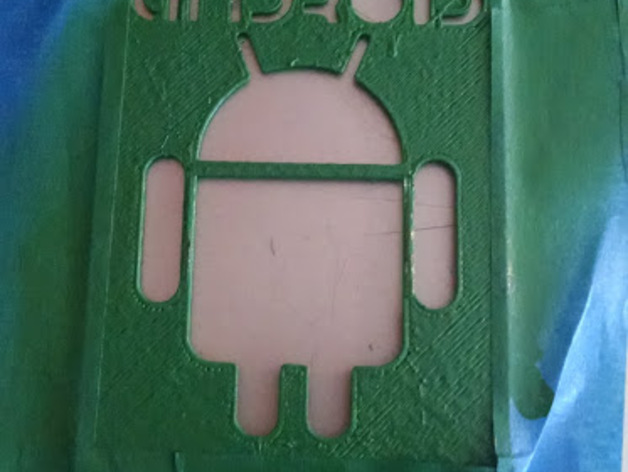 Android Alien Stencil
