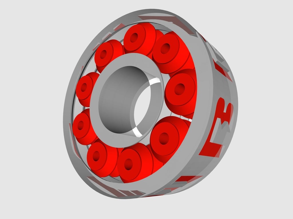 608 Bearing Replacement (print in place/fully printable)