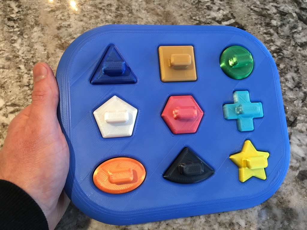 Shape Tray Toy for Baby