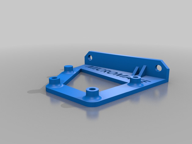 MICROMAKE 3D Printer Delta mini kossel Arduino Mega / Mega 2560 / Due Drilling And Mounting Plates