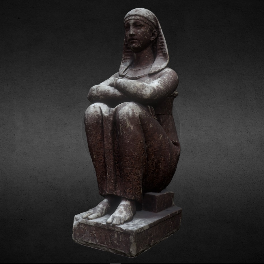 Statue of a priestess of isis