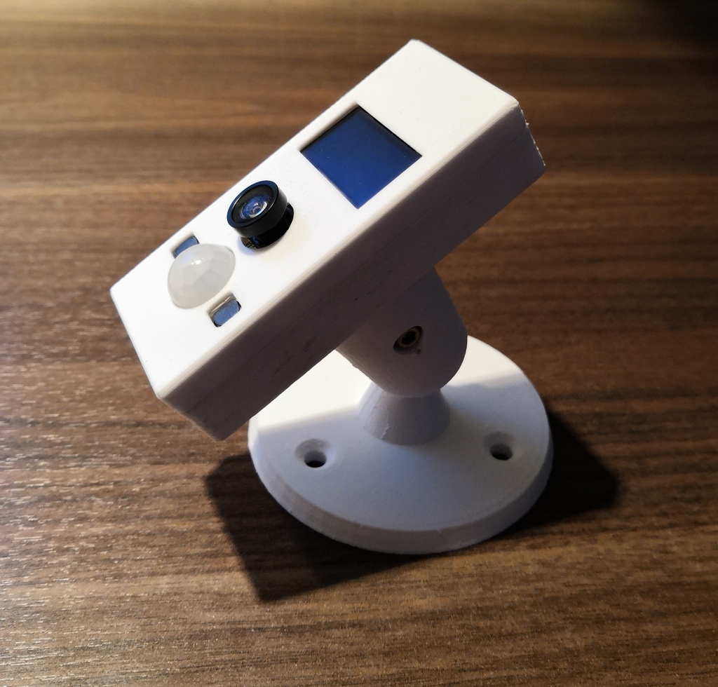 TTGO ESP32 T-Camera Case with Wall Mount (Customizable)