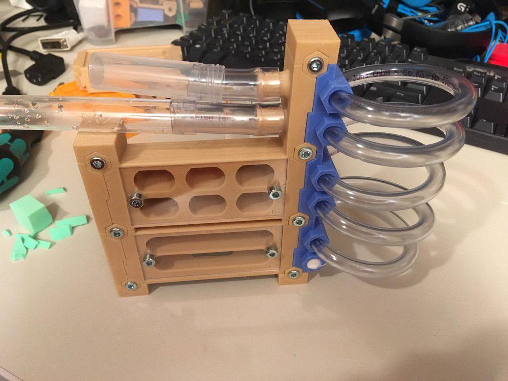 BetterForm [BF3] (modular formicarium) Adapter for Tubes (long road to walk)