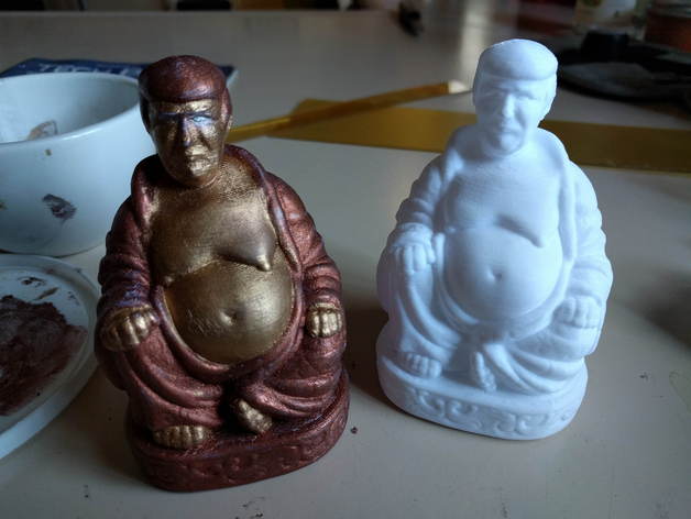 The Original Totally Fake Trump Buddha (the real one)