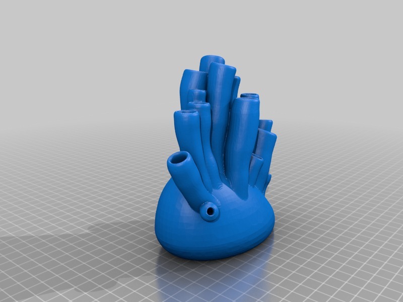 Sponge Model Bud Vase