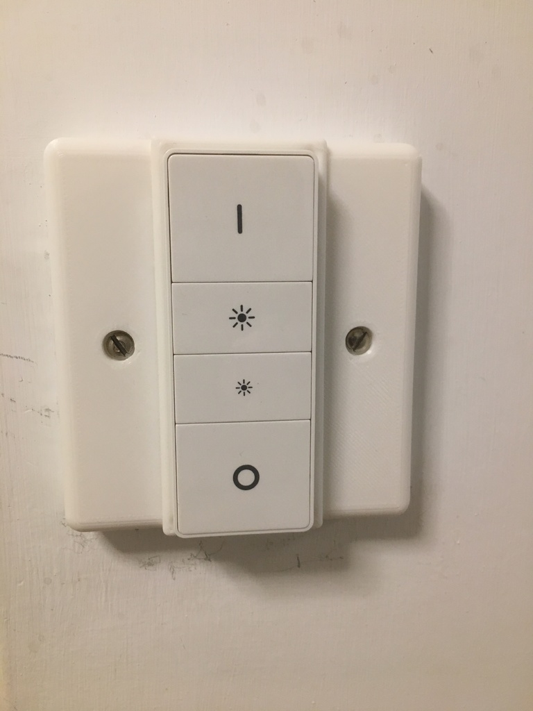 Philips Hue - single Hue remote UK triple light-switch cover