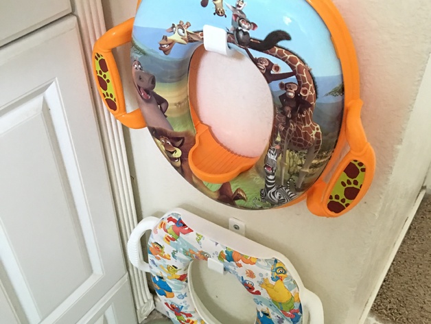 Toilet Seat holder for kids