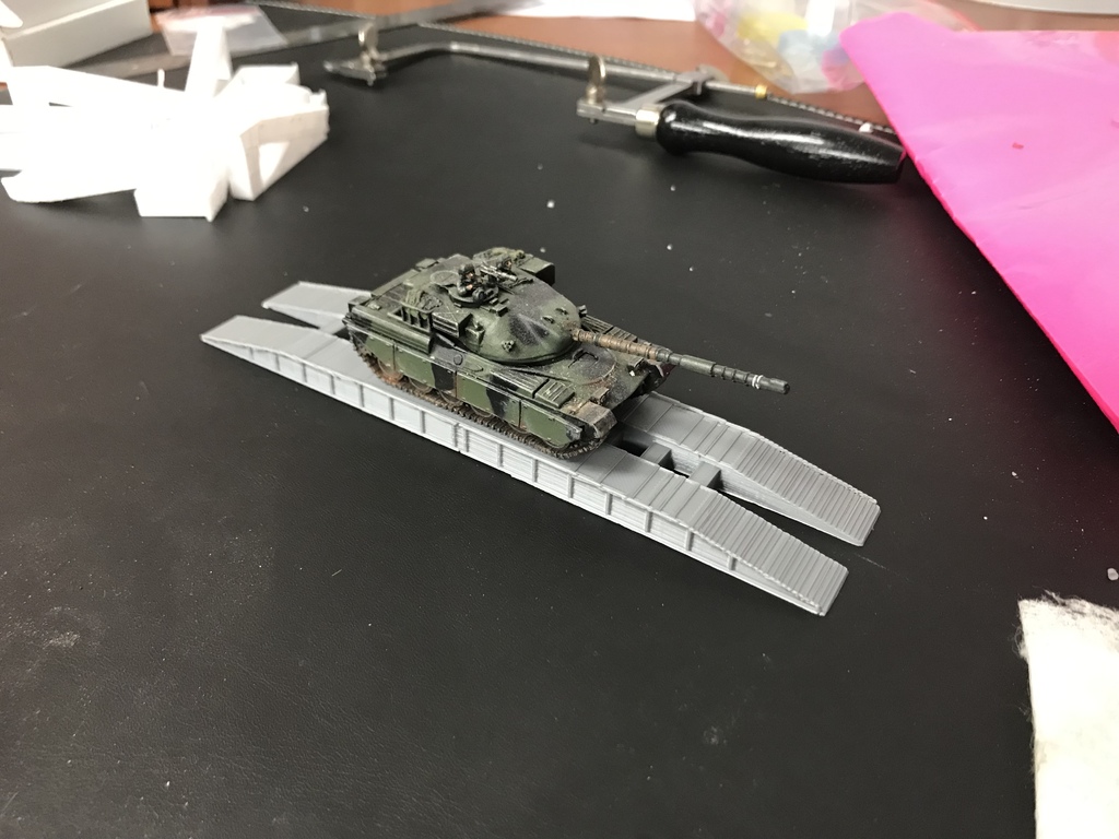 1:100th /15mm Scaled M60 AVLB Bridge  - Launched/Spanned