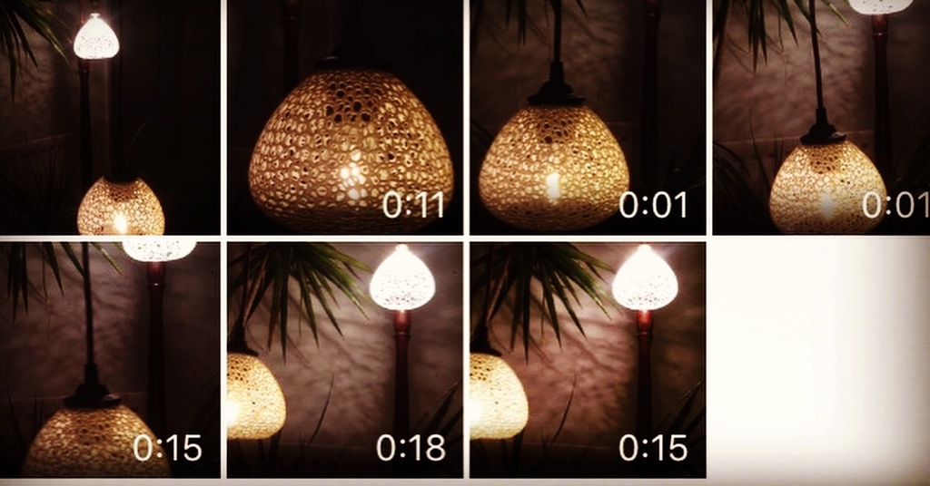 Cellular lampshade