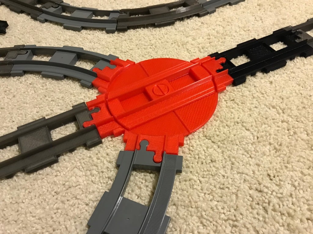 Train Turntable For Use with Lego Duplo System